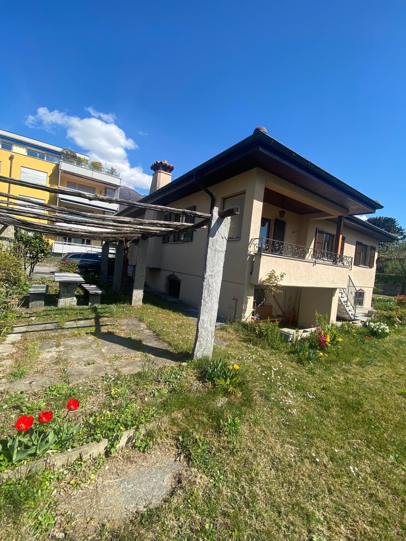 Villa di 2 locali ad Ascona in zona centrale e tranquilla con possibilità di ampliamento (8)