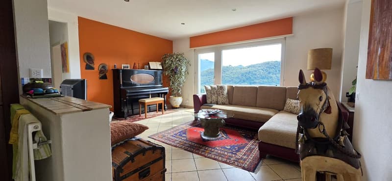 Agno – Casa panoramica con piscina privata e splendida vista lago (4)
