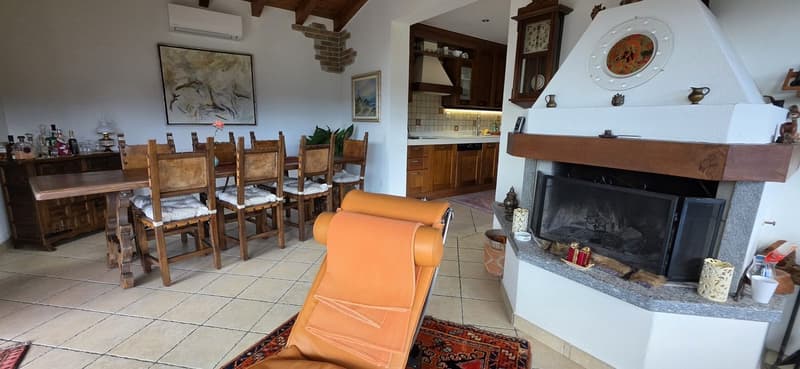 Agno – Casa panoramica con piscina privata e splendida vista lago (5)