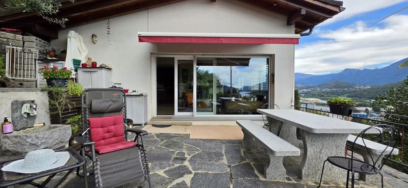 Agno – Casa panoramica con piscina privata e splendida vista lago (7)