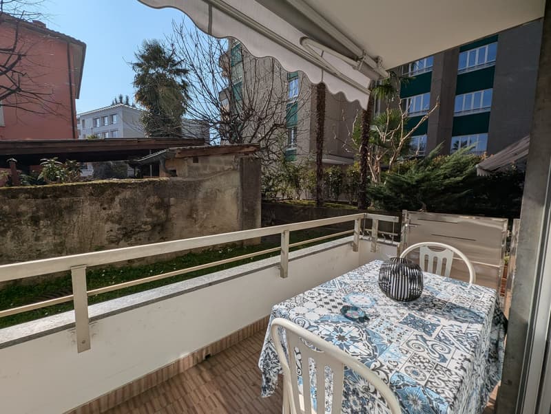 ACCOGLIENTE APPARTAMENTO DI 3.5 LOCALI CON TERRAZZA E GIARDINO (10)