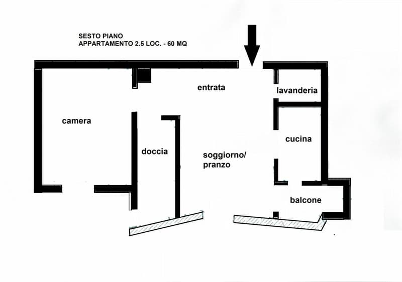 INTERESSANTI APPARTAMENTI 2.5 LOCALI (8)