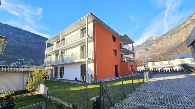 APPARTAMENTO 3.5 LOCALI CON GIARDINO (1)