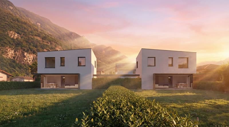 Villa Il Nido 2 - 3 piani - il tuo angolo di pace a Lodrino (1)