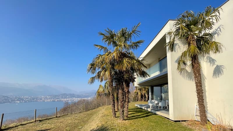 SPLENDIDO TERRENO EDIFICABILE A PUGERNA (TI)