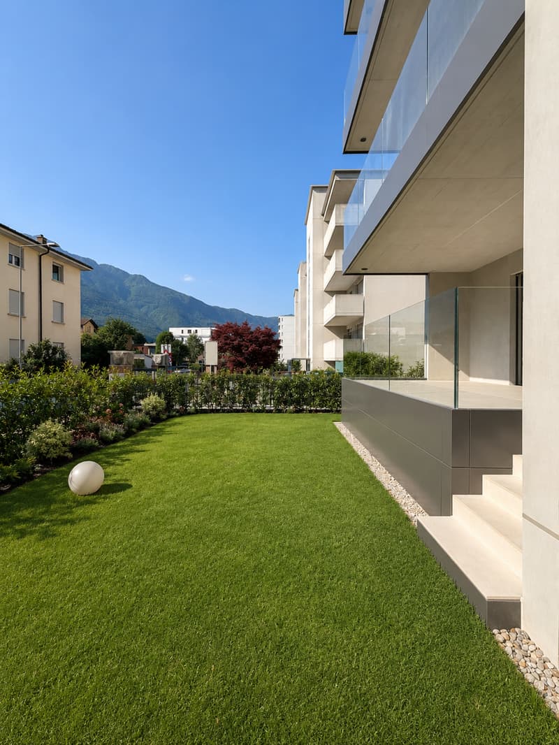 Bellinzona -Nuovo Appartamento 4.5 locali con giardino privato (12)