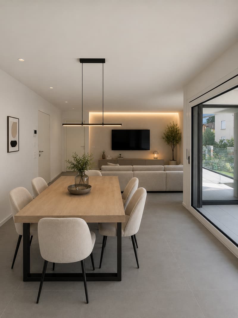Bellinzona -Nuovo Appartamento 4.5 locali con giardino privato (2)