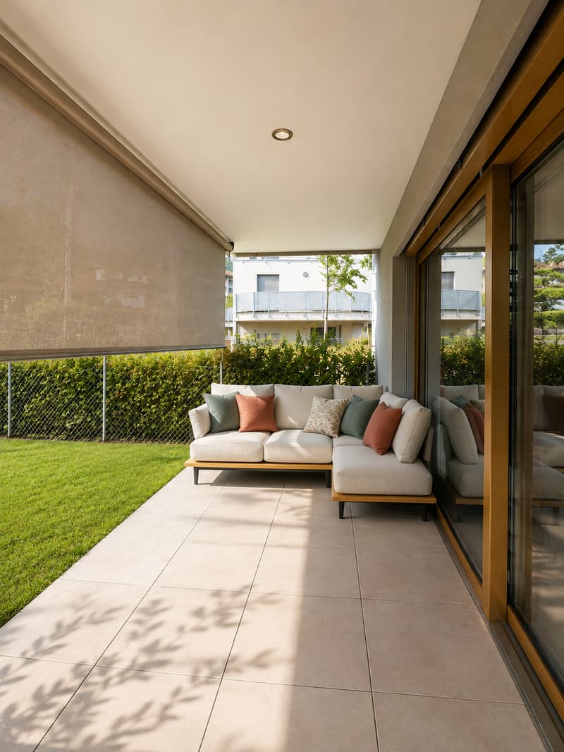 Appartamento spazioso di 3.5 locali con giardino privato-Lumino (TI) (8)