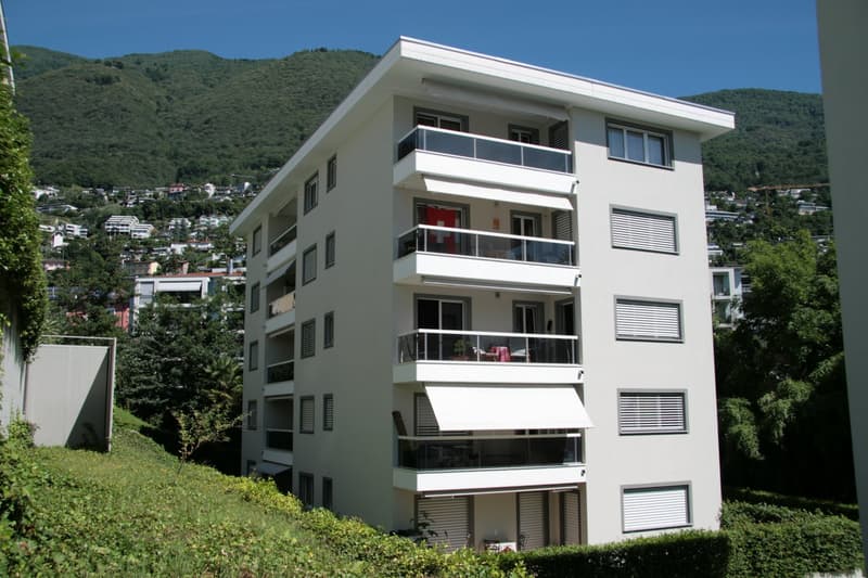 Attico 3.5 locali -posizione centrale ma tranquilla nel verde (2)
