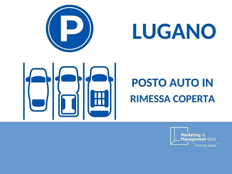 Covered parking space in Lugano