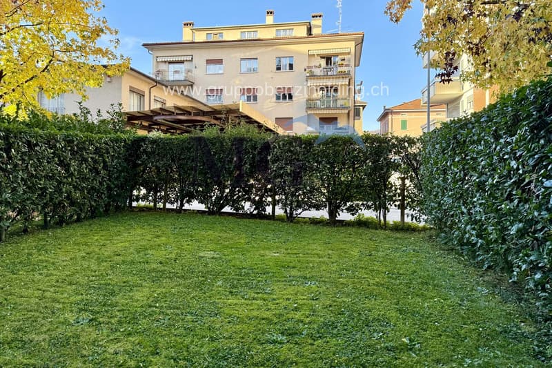 Appartamento con giardino a pochi passi dal Lago di Lugano. (16)