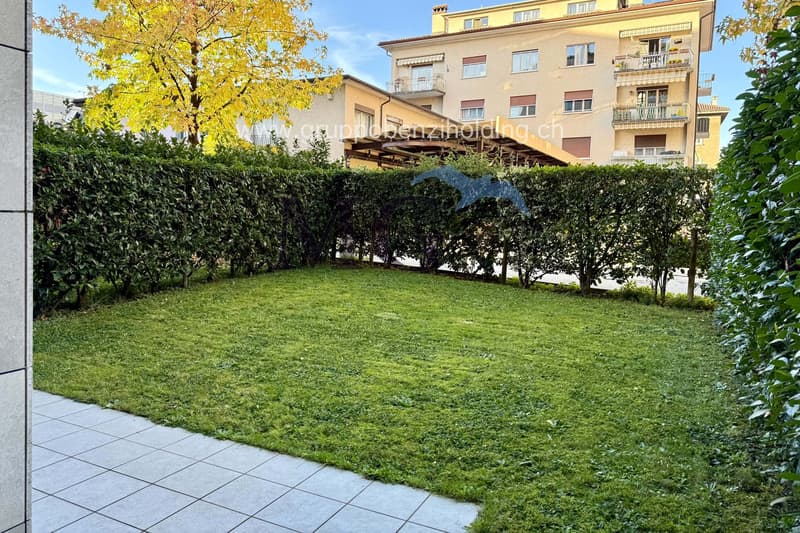 Appartamento con giardino a pochi passi dal Lago di Lugano. (14)