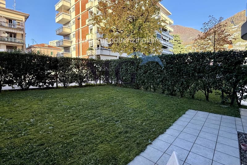 Appartamento con giardino a pochi passi dal Lago di Lugano. (5)