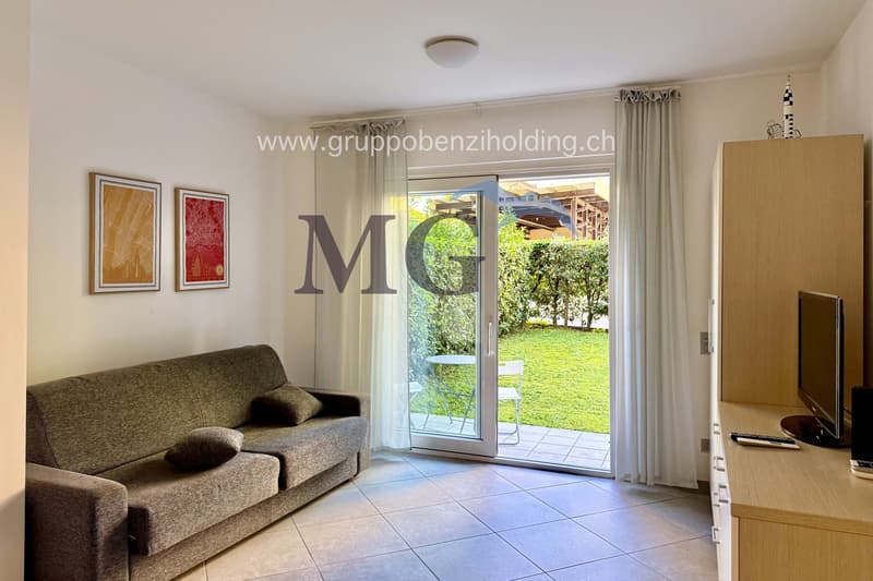 Appartamento con giardino a pochi passi dal Lago di Lugano. (4)