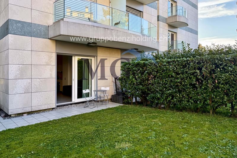 Appartamento con giardino a pochi passi dal Lago di Lugano. (3)