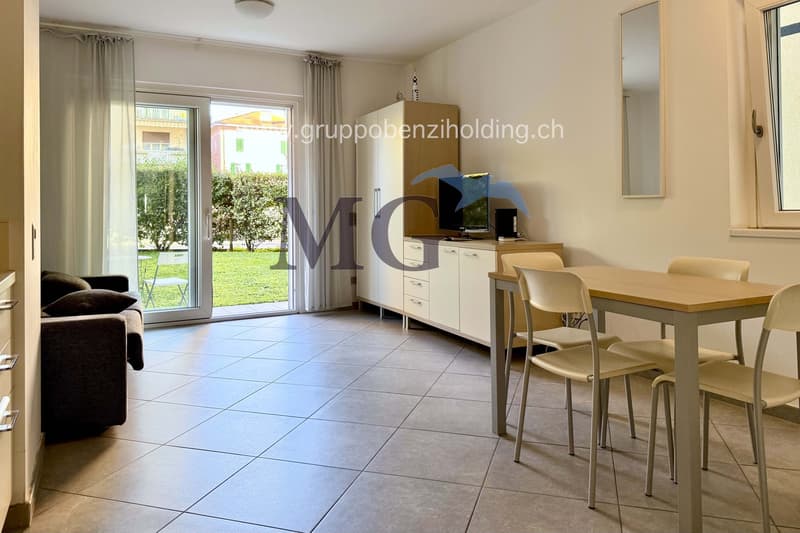 Appartamento con giardino a pochi passi dal Lago di Lugano. (6)