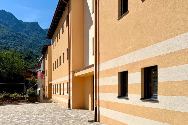 DIRETTAMENTE DAL PROMOTORE - Giubiasco - 3,5 locali con giardino (2)