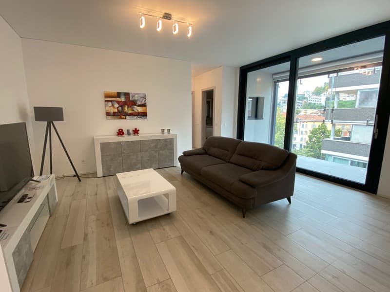 ELEGANTE 3.5 LOCALI ARREDATO CON PARCHEGGIO PRIVATO (2)