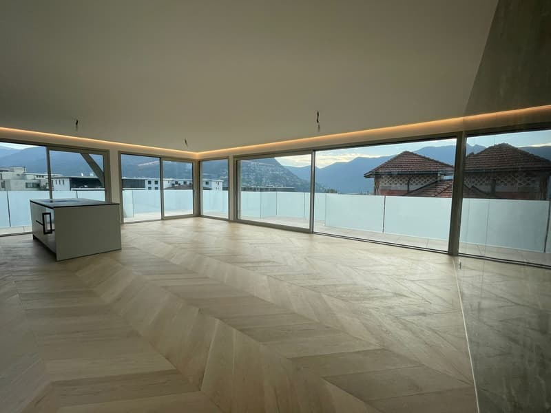Attico di lusso con terrazza e jacuzzi a Massagno – Disponibile subito (10)