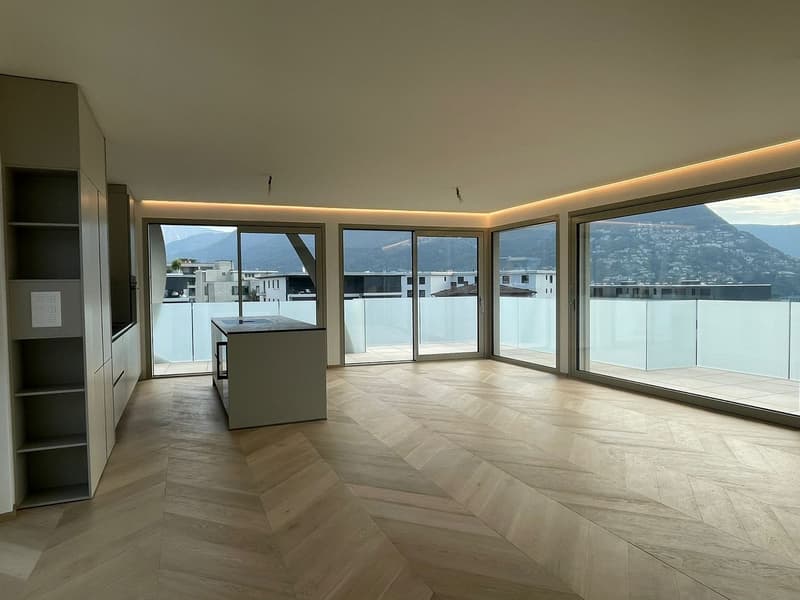 Attico di lusso con terrazza e jacuzzi a Massagno – Disponibile subito (16)