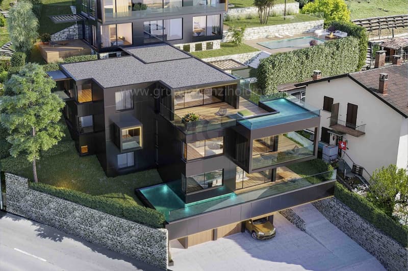 APPARTAMENTO 4,5 LOCALI VISTA LAGO CON PISCINA PRIVATA (6)
