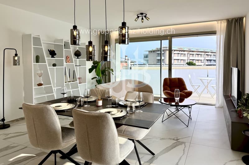 ACQUISTO DIRETTO DAL PROMOTORE - Nuovo 3.5 locali con Roof-Top vista lago (12)