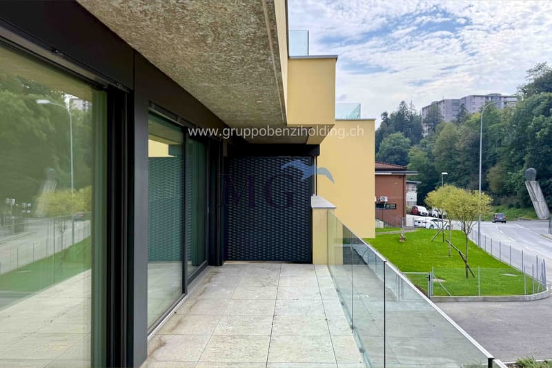 Nuovo 3.5 locali con giardino in zona tranquilla. (18)