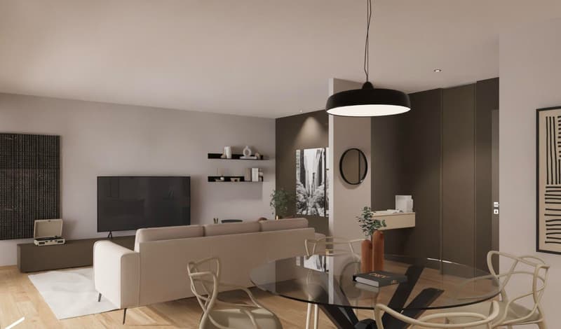 BELLINZONA - VENDESI NUOVO 3.5 LOCALI CON AMPIA TERRAZZA (1)