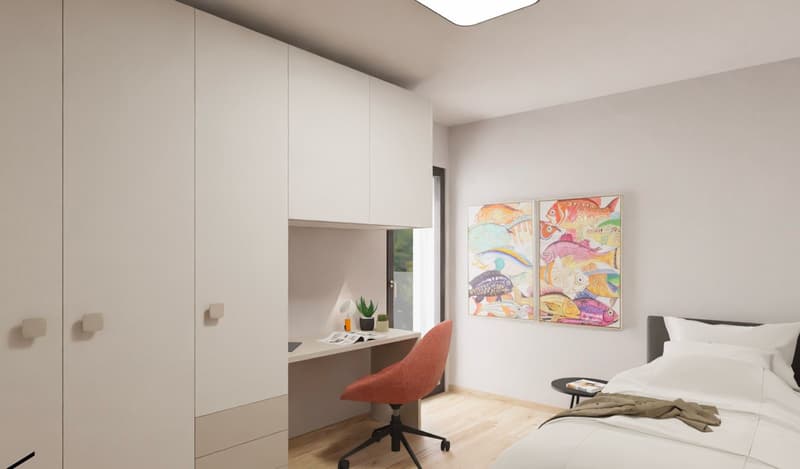 BELLINZONA - VENDESI NUOVO 3.5 LOCALI CON AMPIA TERRAZZA (6)