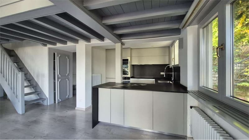 Villa vista lago con giardino e piscina (4)