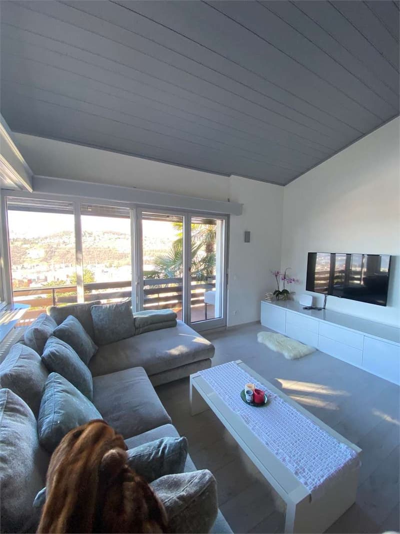 Villa vista lago con giardino e piscina (7)