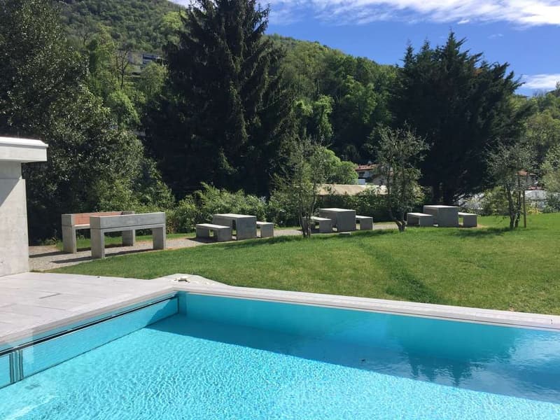 APPARTAMENTO 3.5 LOC. CON PISCINA MORBIO INFERIORE (3)