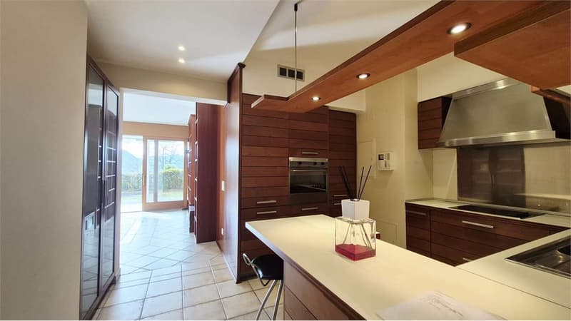 AFFITTASI - APPARTAMENTO 4.5 LOCALI CON VISTA LAGO (5)