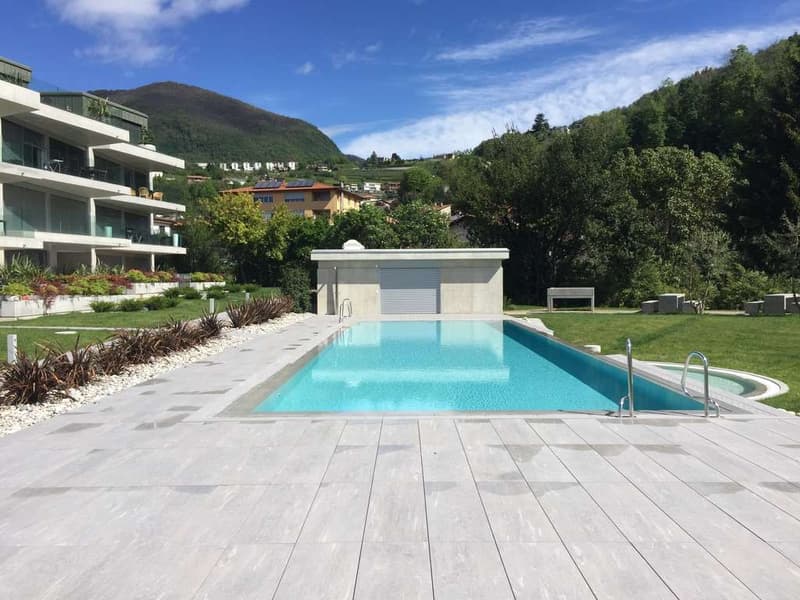 APPARTAMENTO 4.5 LOC. CON PISCINA MORBIO INFERIORE (8)