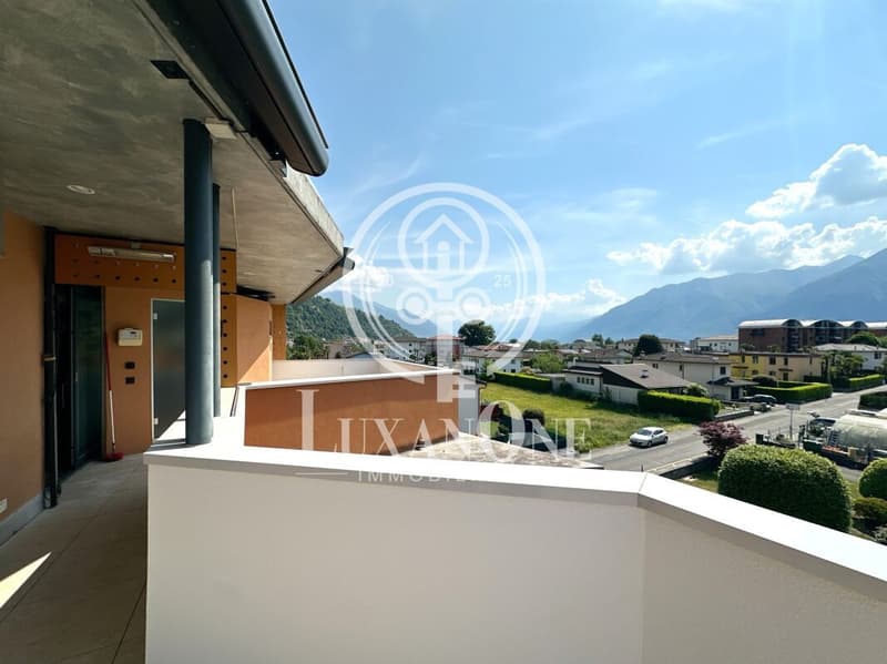 Stilvolle Attikawohnung in sonniger Lage von Losone-Zweitwohnsitz (3)