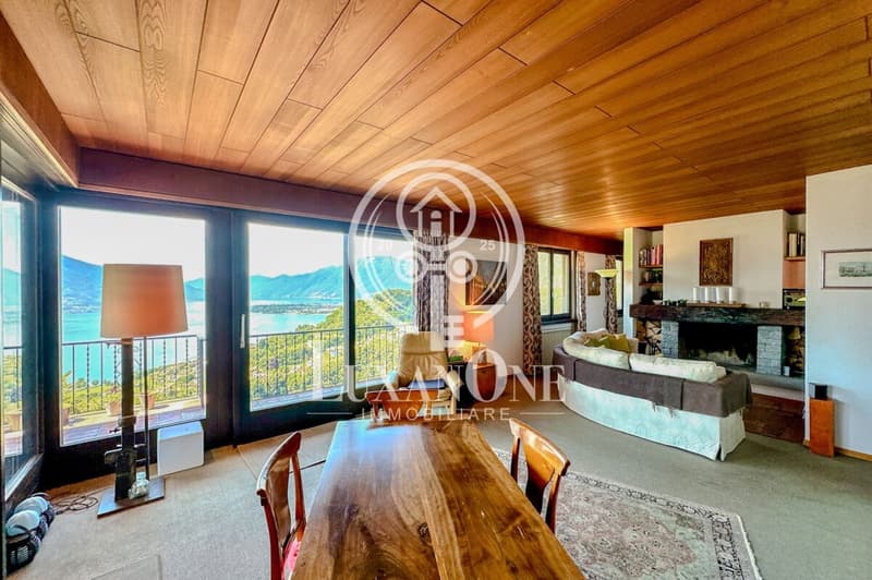 Tessiner Charme trifft Panorama – 4.5 Zimmer mit 180°-Seeblick (10)