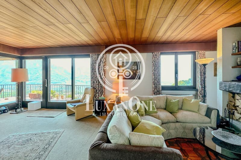 Tessiner Charme trifft Panorama – 4.5 Zimmer mit 180°-Seeblick (11)