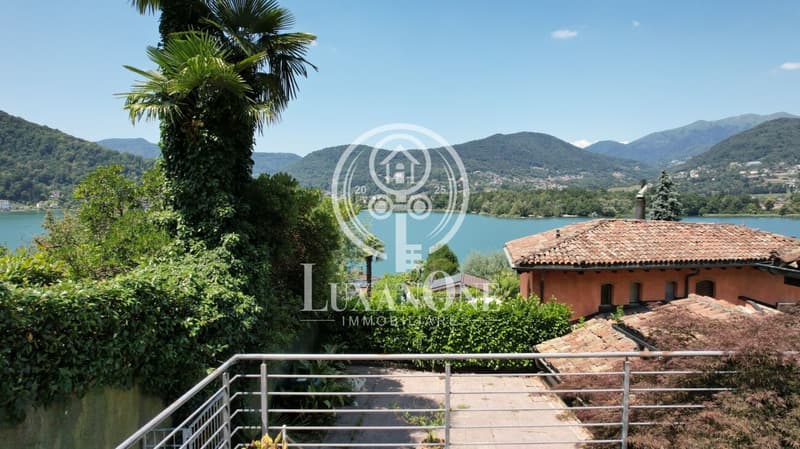 Gioiello storico con vista da sogno sul Lago di Lugano (2)