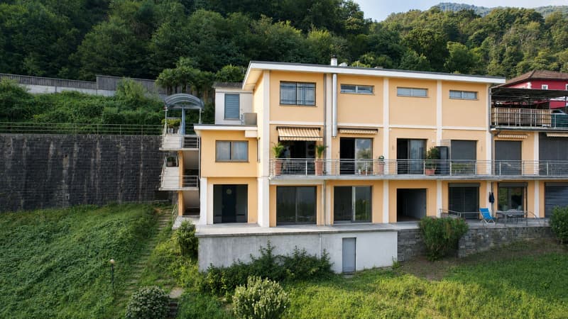 Traumwohnung mit Seesicht und privatem Strand in Ranzo (2)
