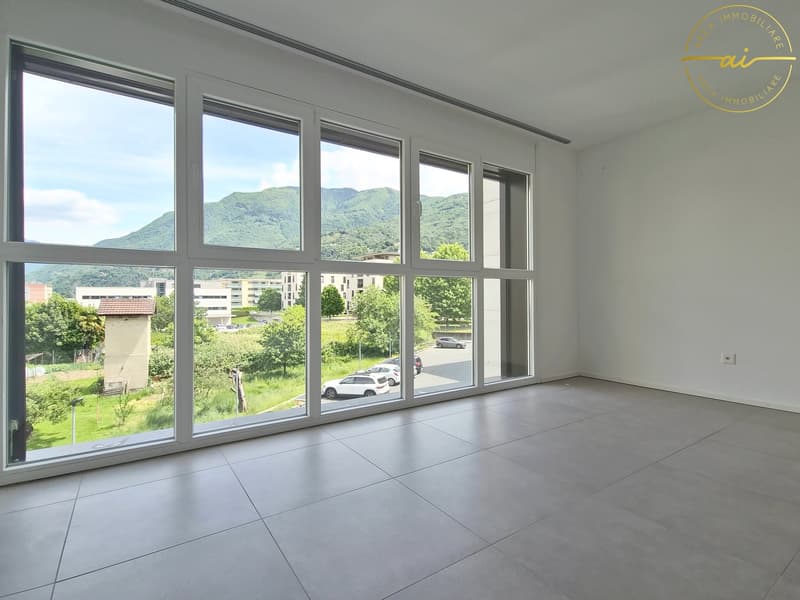 MODERNO APPARTAMENTO DI 3.5 LOCALI CON AMPIA TERRAZZA A GIUBIASCO (9)