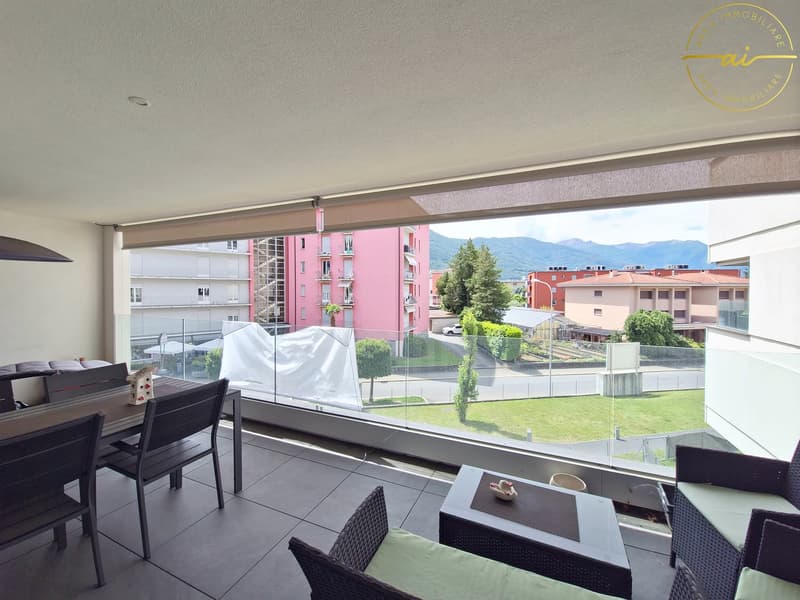 MODERNO APPARTAMENTO DI 3.5 LOCALI CON AMPIA TERRAZZA A GIUBIASCO (2)