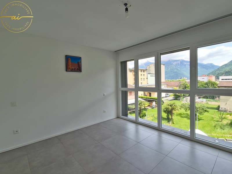 MODERNO APPARTAMENTO DI 3.5 LOCALI CON AMPIA TERRAZZA A GIUBIASCO (8)