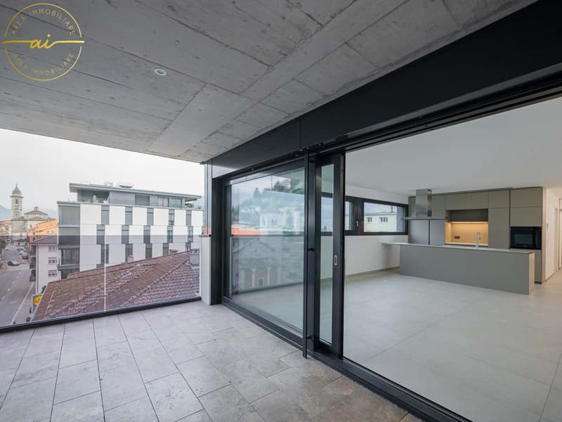 MODERNO APPARTAMENTO 2.5 LOCALI CON FINITURE DI PREGIO A LOCARNO (5)
