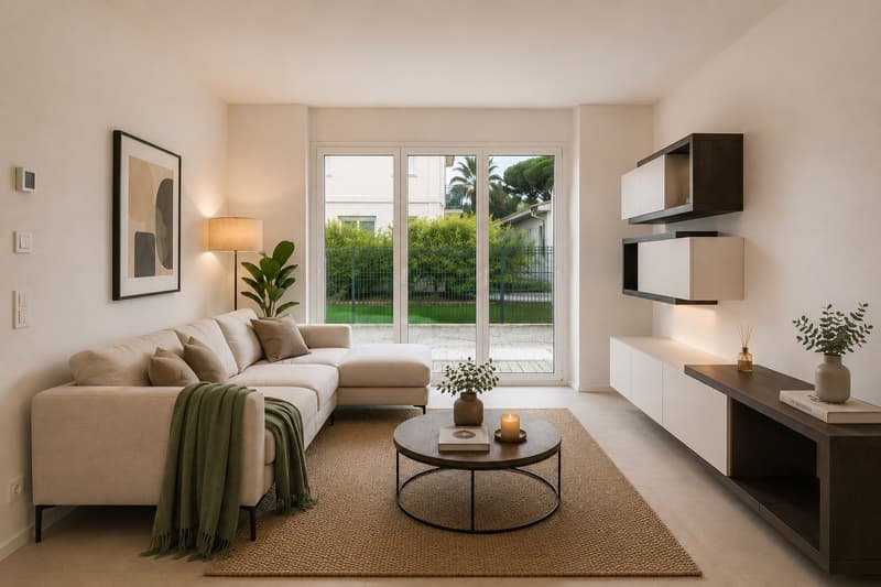 NUOVO 4.5 LOCALI CON GIARDINO PRIVATO IN ELEGANTE RESIDENZA (3)
