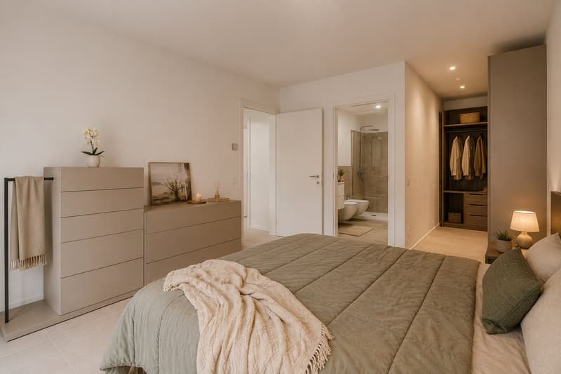 NUOVO 4.5 LOCALI CON GIARDINO PRIVATO IN ELEGANTE RESIDENZA (6)