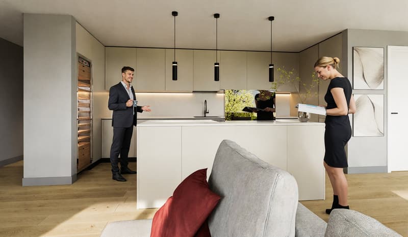 APPARTAMENTO DI 4.5 LOCALI CON TERRAZZA E GIARDINO PRIVATO A BOSCO LUGANESE PPP3 (3)