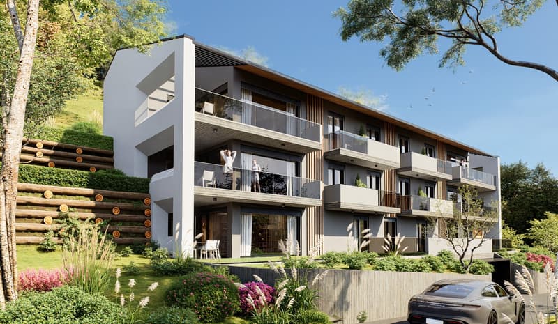 APPARTAMENTO DI 4.5 LOCALI CON TERRAZZA E GIARDINO PRIVATO A BOSCO LUGANESE PPP3 (4)