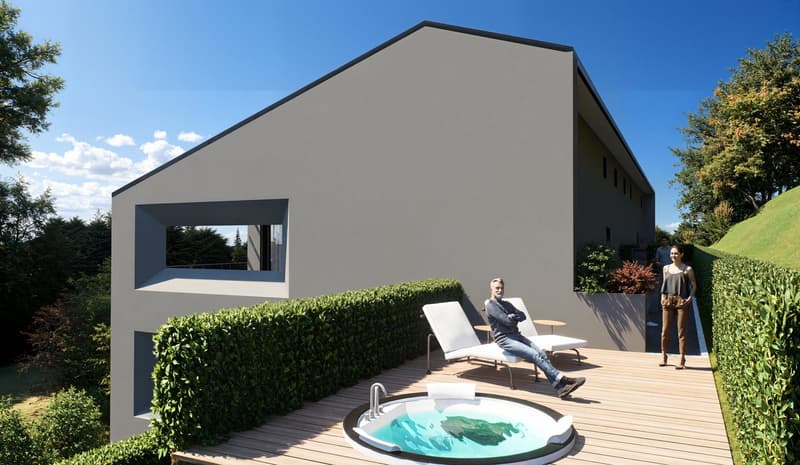 APPARTAMENTO DI 4.5 LOCALI CON TERRAZZA E GIARDINO PRIVATO A BOSCO LUGANESE PPP3 (6)