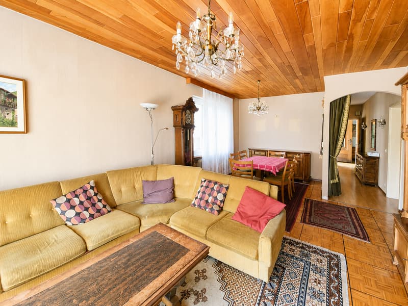 AMPIA VILLA DI 8 LOCALI CON GIARDINO PRIVATO A COLDRERIO (4)