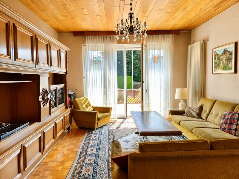 AMPIA VILLA DI 8 LOCALI CON GIARDINO PRIVATO A COLDRERIO (3)